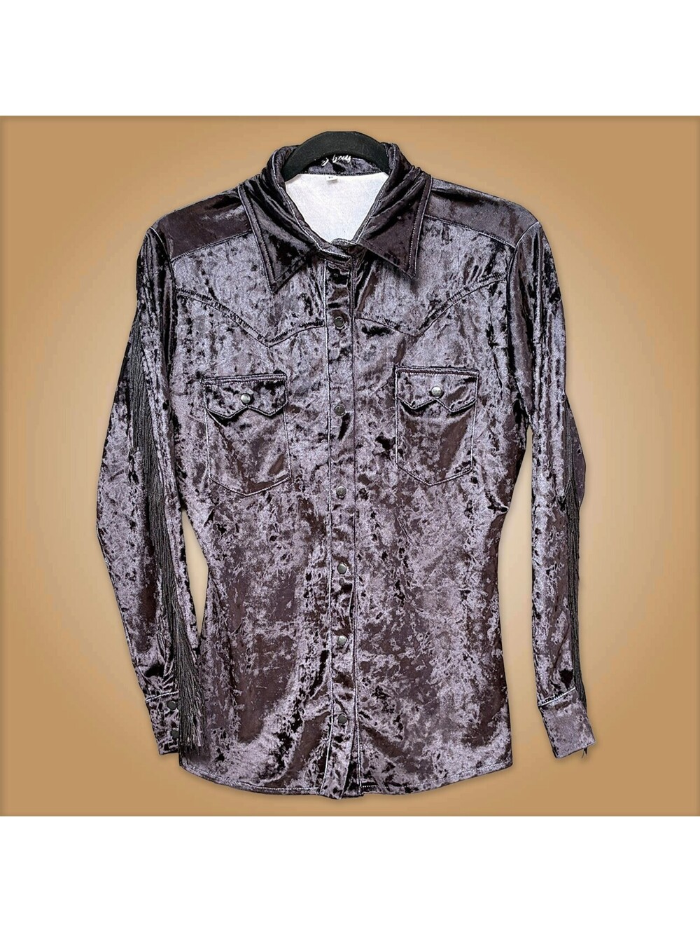 Lacy Boots Velvet Western Shirt